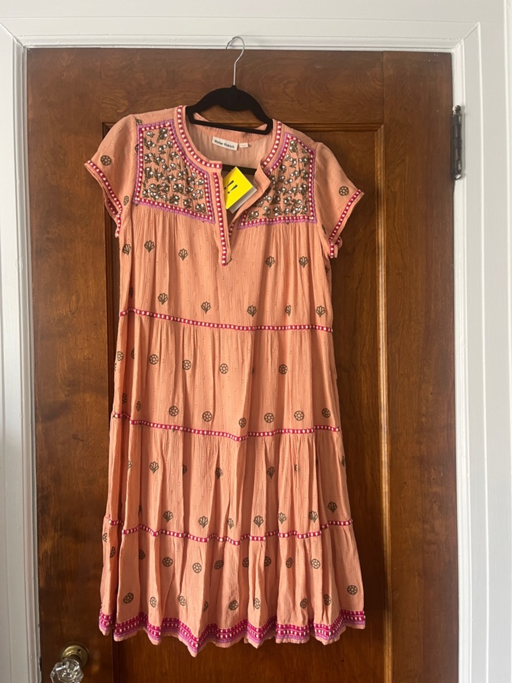 Roller Rabbit Flore Pamela Dress - Pink Peach